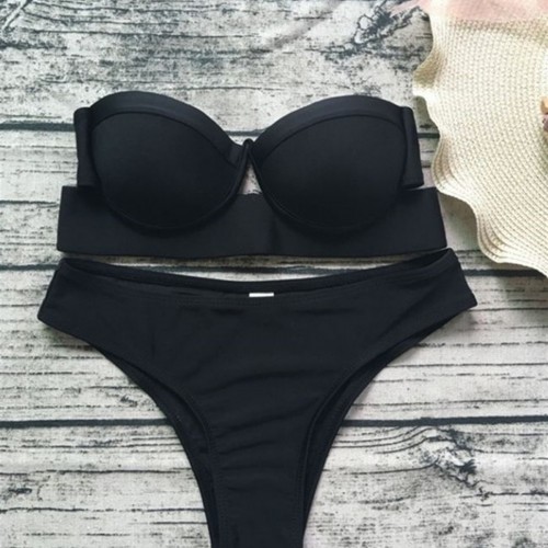 Angelsin Siyah Bikini Alt