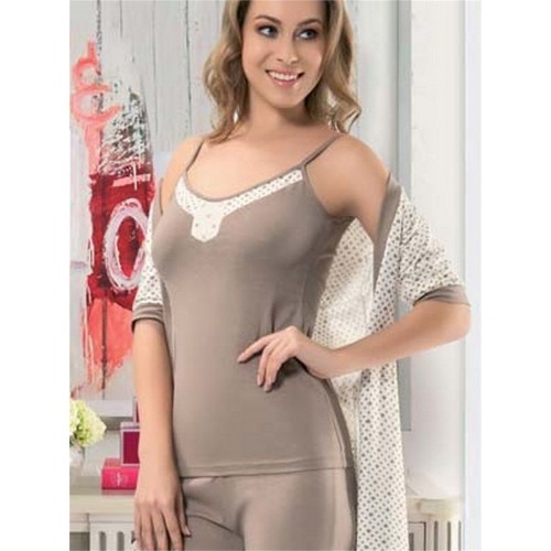 Derya Kurşun  Pijama Sabahlık Takım 1016
