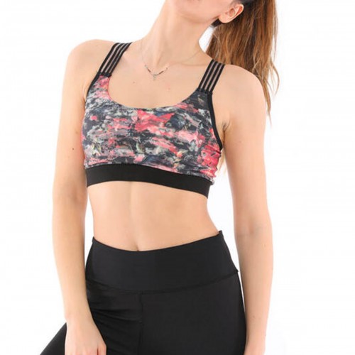 Dijital Baskılı Şerit Askılı Spor Büstiyer AU1006