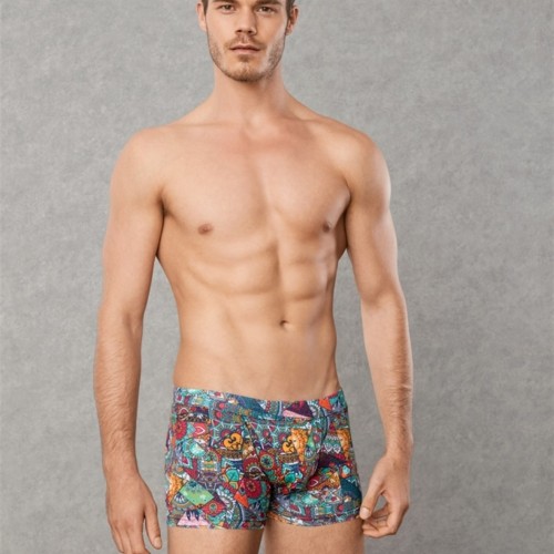 Doreanse Patchwork. Desenli Erkek Boxer 1807