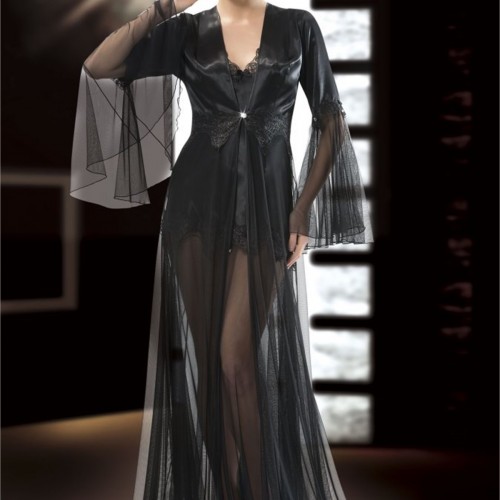 For Dreams Angelina Saten Gecelik Takım 5011