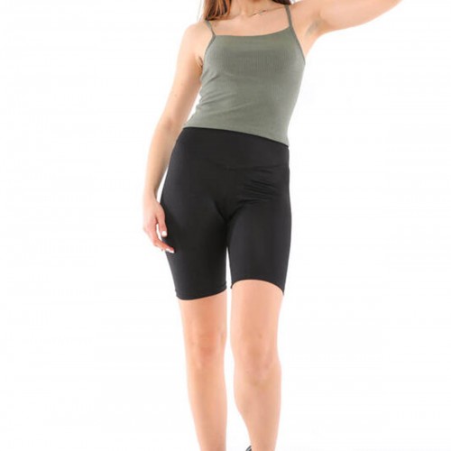 Haki-Siyah Spor Atlet Biker Tayt Takım AU2931