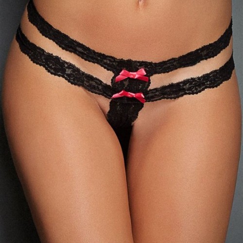 Merry See Seksi Siyah Külot
