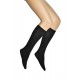12 Adet Mikro 70 Dizaltı Kadın Çorap Siyah 500