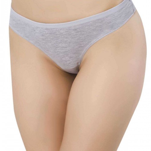 12 adet Süper Eko Set Likralı Kadın Slip Külot Gri