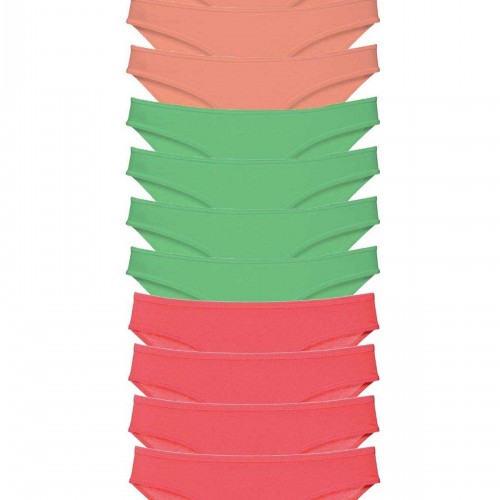 12 adet Süper Eko Set Likralı Kadın Slip Külot 509