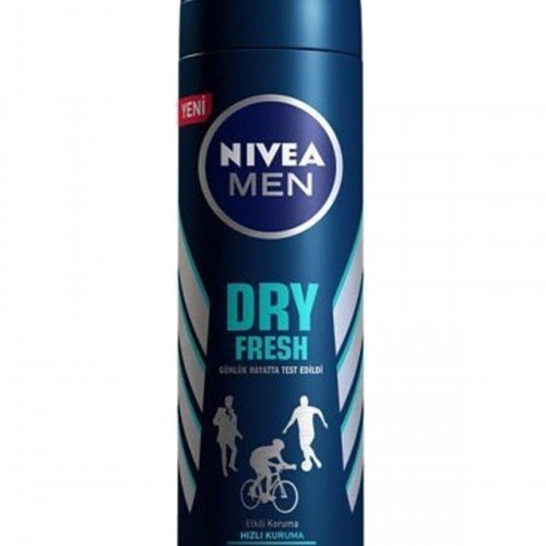 2 Adet Deo Sprey Erkek Deodorant Dry Fresh Pudrasız 150 ml