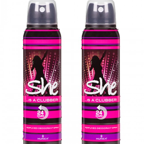 2 Adet Is A Clubber 150 ml Kadın Deodorant