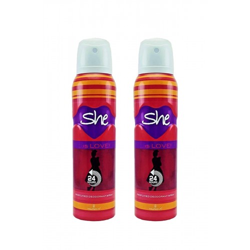 2 Adet Is Love Kadın Deodorant 150 Ml