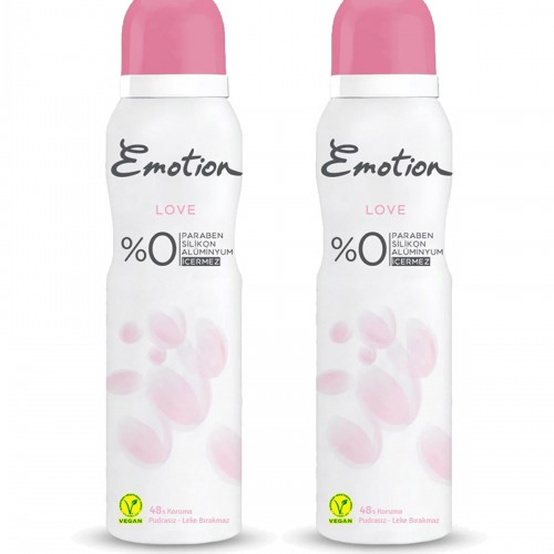 2 Adet Love Kadın Deodorant 150Ml