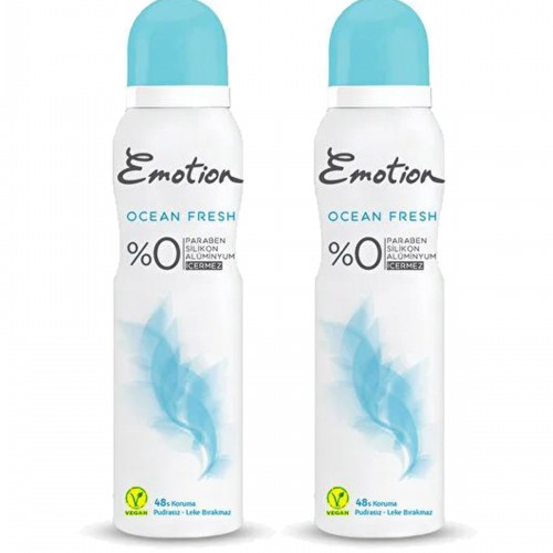 2 Adet Ocean Fresh Kadın Deodorant 150Ml