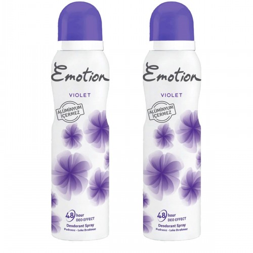 2 Adet Violet Kadın Deodorant 150 ml