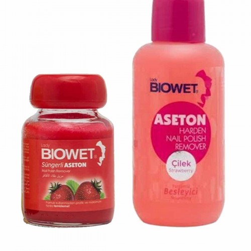 2 li set Süngerli Aseton 75 ml ve  Extra Etkili Aseton 125 ml