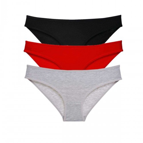 3 adet Süper Eko Set Likralı Kadın Slip Külot 540