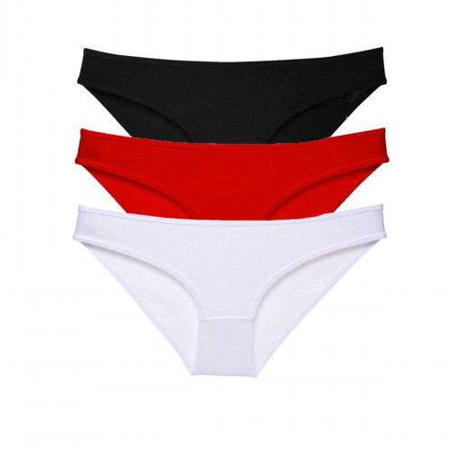 3 adet Süper Eko Set Likralı Kadın Slip Külot 535