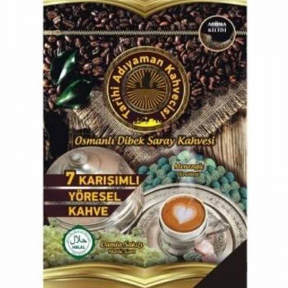 7 Karışımlı Yöresel Kahve Osmanlı Dibek Saray Kahvesi 250 gr