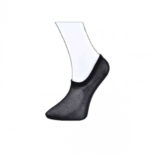 Siyah Kadın Görünmez Çorap 6 çift