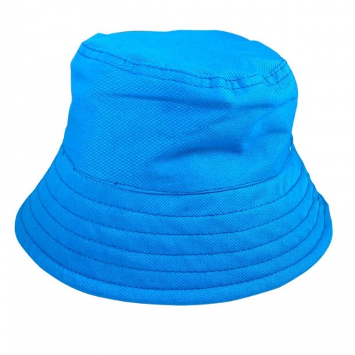 Unisex Kova Şapka Balıkçı Şapka Bucket Hat Mavi