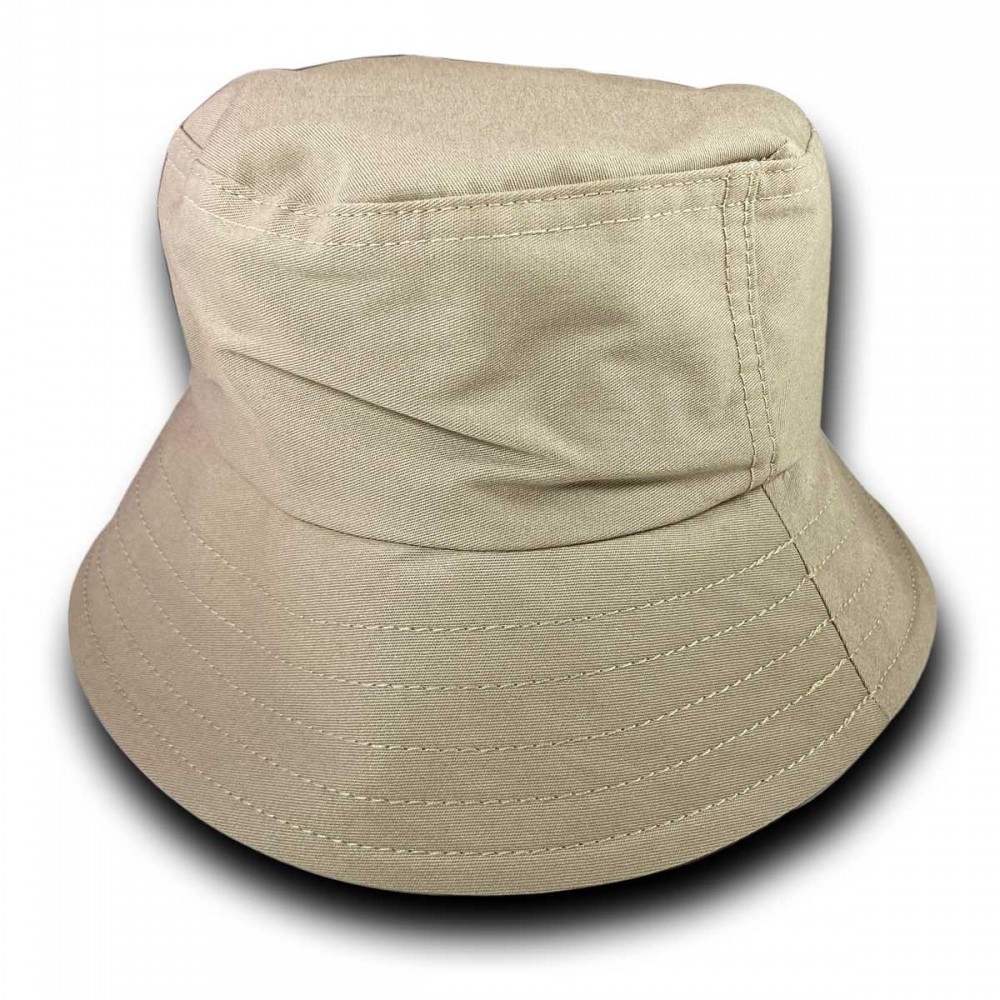 Unisex Kova Şapka Balıkçı Şapka Bucket Hat Bej