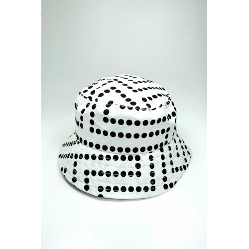 Unisex Kova Şapka Balıkçı Şapka Bucket Hat Desen 6