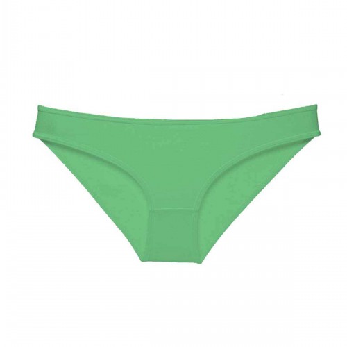 Yeşil Kadın Günlük Pamuklu Likralı Özel Poşet İçinde Taşınabilir Acil Durum Slip Külot