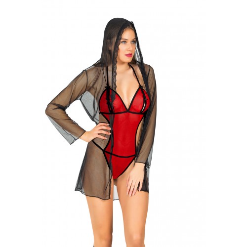 Sistina 1370 Bodysuıt ve Sabahlık Takim