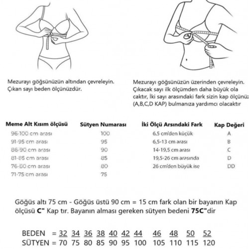 2510 İpli Dolgusuz Sütyen Ten