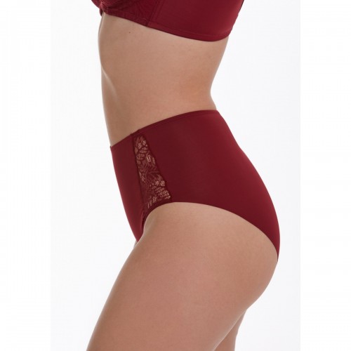 Dantelli Lazer Kesim Toparlayıcı Külot/Ten