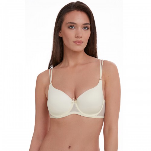 Dolgusuz Sütyen / Ekru