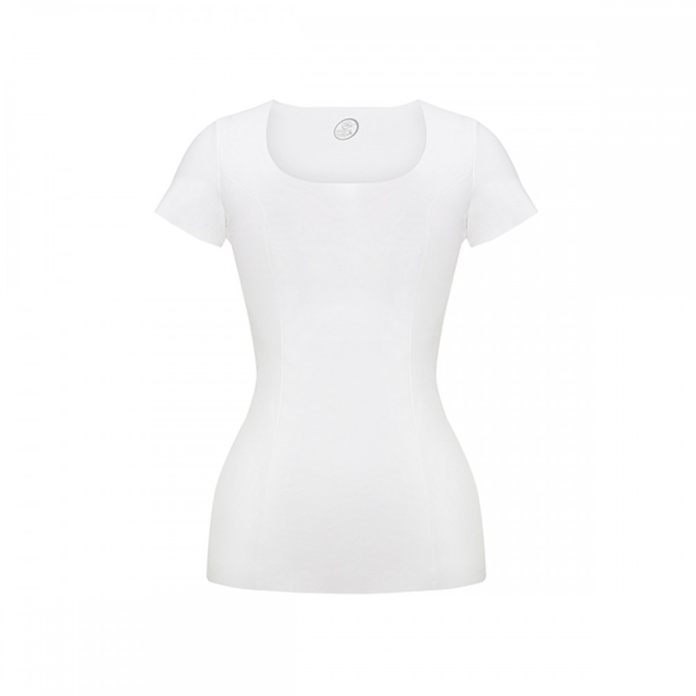 Korse T-Shirt / Beyaz