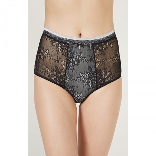 Yüksek Bel Külot / Gri