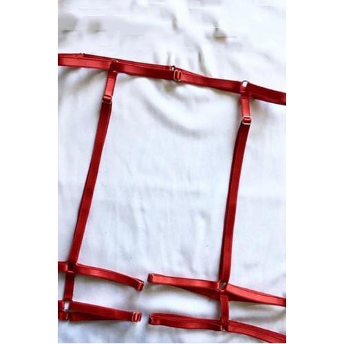 Lastikli Seksi Jartiyer Harness - APFT44