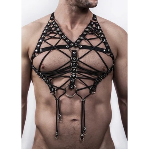 Seksi Erkek İç Giyim Lastik Harness - APFTM70