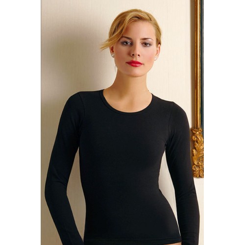 ANIT AÇIK YAKA UZUN KOL T-SHİRT 2142