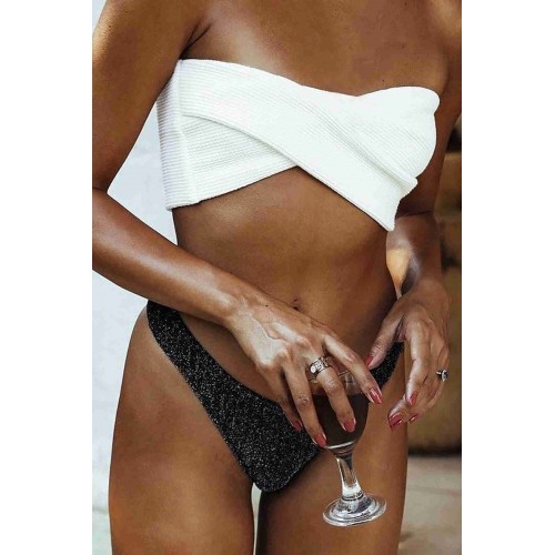 Angelsin Beyaz Bikini Üstü Beyaz