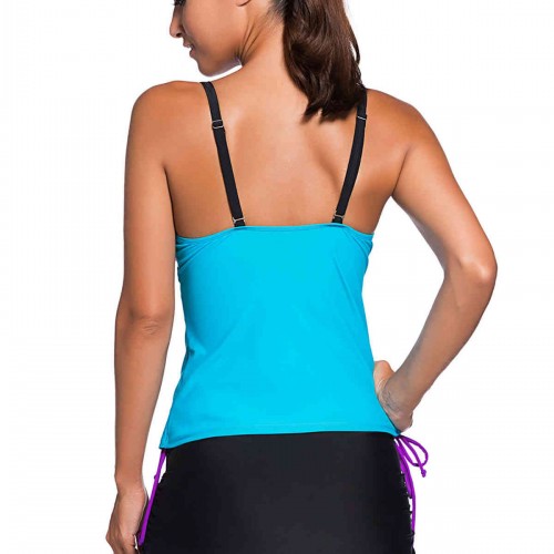Angelsin Siyah Yandan İpli Etek Bikini Alt