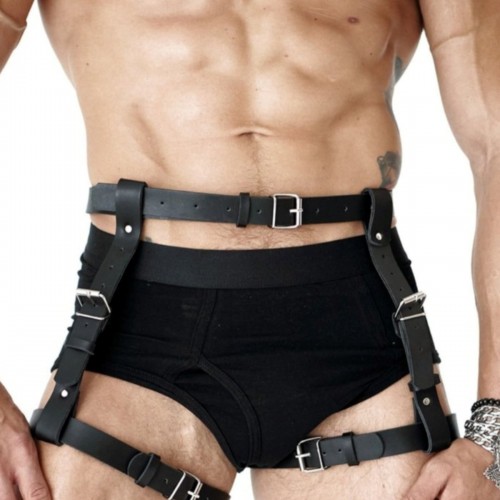 Bel Ve Bacak Ayarlanabilir Erkek Harness - APFTM81