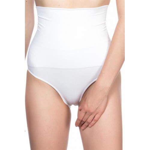 Beyaz 2019 Double Yüksek Bel Çıtçıtlı  Slip Korse