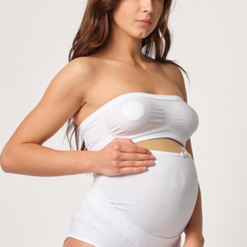 Beyaz Emay 2825 Cotton Hamile Karın Destekleyici Slip Korse