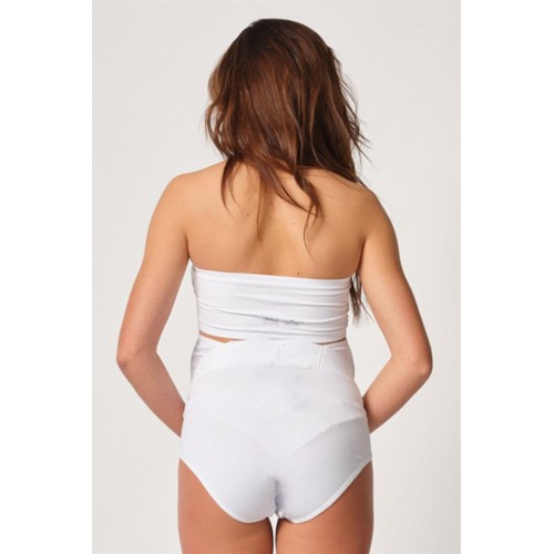 Beyaz Emay 2825 Cotton Hamile Karın Destekleyici Slip Korse