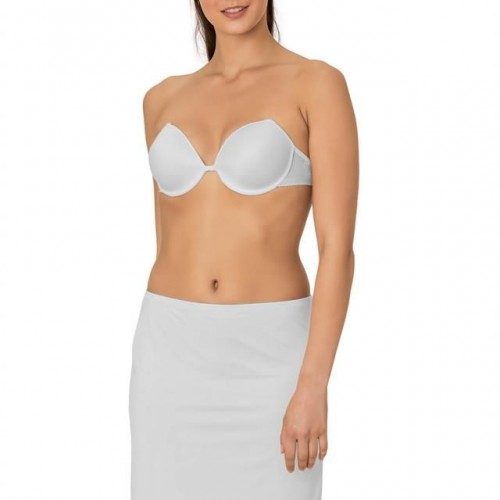 Beyaz Emay 506 Midi Jüpon