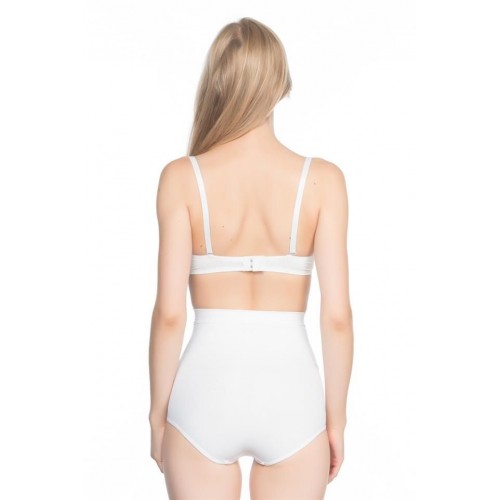 Beyaz Emay 7024 İnce Yüksek Bel Slip Korse