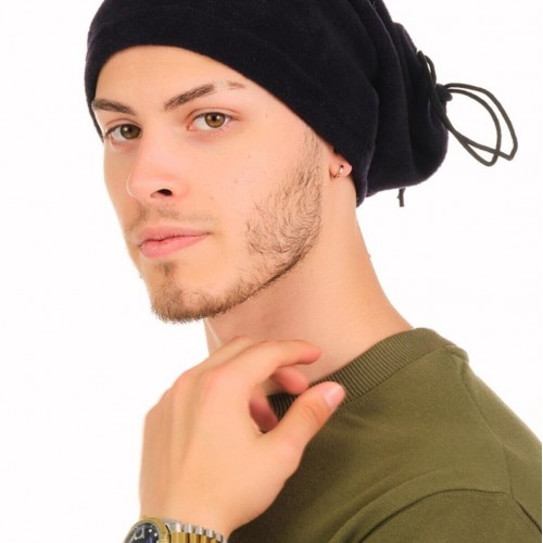 Derya Kurşun Lacivert Polar Boyunluk CS07