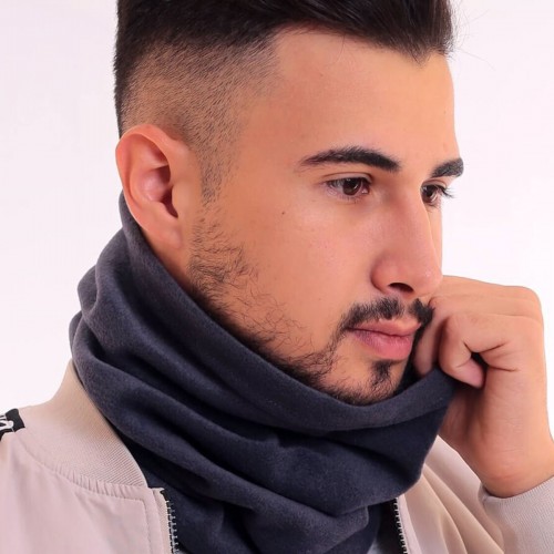 Derya Kurşun Füme Polar Boyunluk CS04