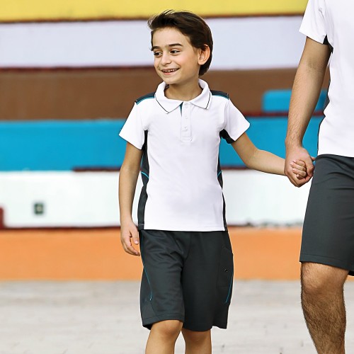 Erkek Çocuk Kısa Kol Polo Shirt, Şort Takım