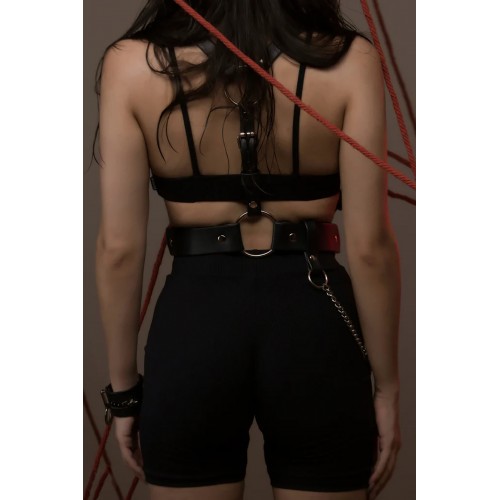 Fantazi Deri Omuzdan Askılı Harness - APFT1266