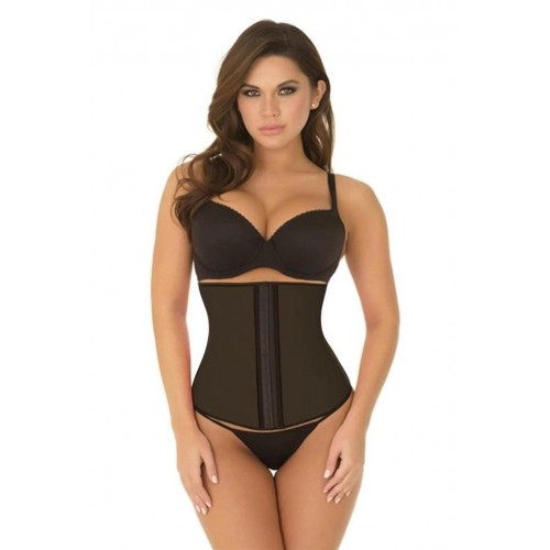 Kahve MI 9161 Agraflı Bel Korse