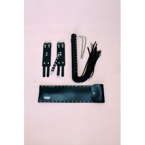 Kelepçe - Kırbaç Set, Kırbaç Takım, Fantezi Kelepçe Takım - APFT1304