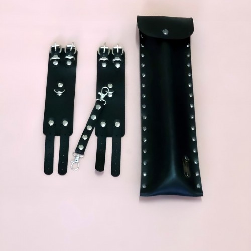 Kelepçe - Kırbaç Set, Kırbaç Takım, Fantezi Kelepçe Takım - APFT1304