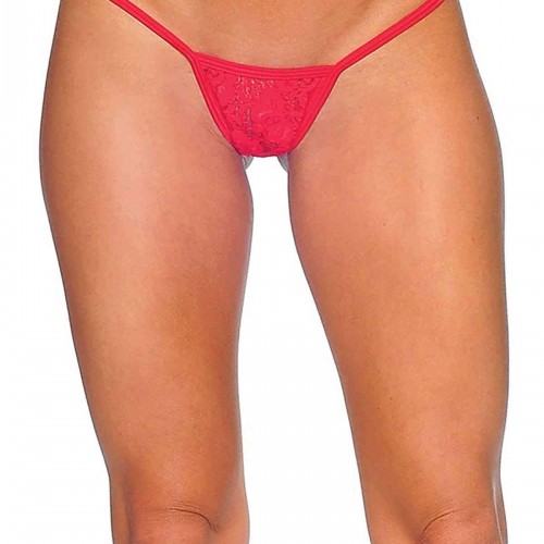 Merry See Kırmızı Dantel Tanga